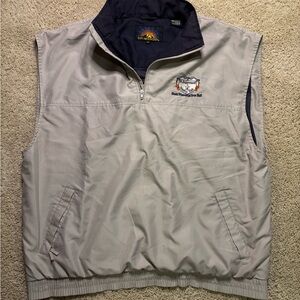 Xl Sun Mountain Beige Golf Vest